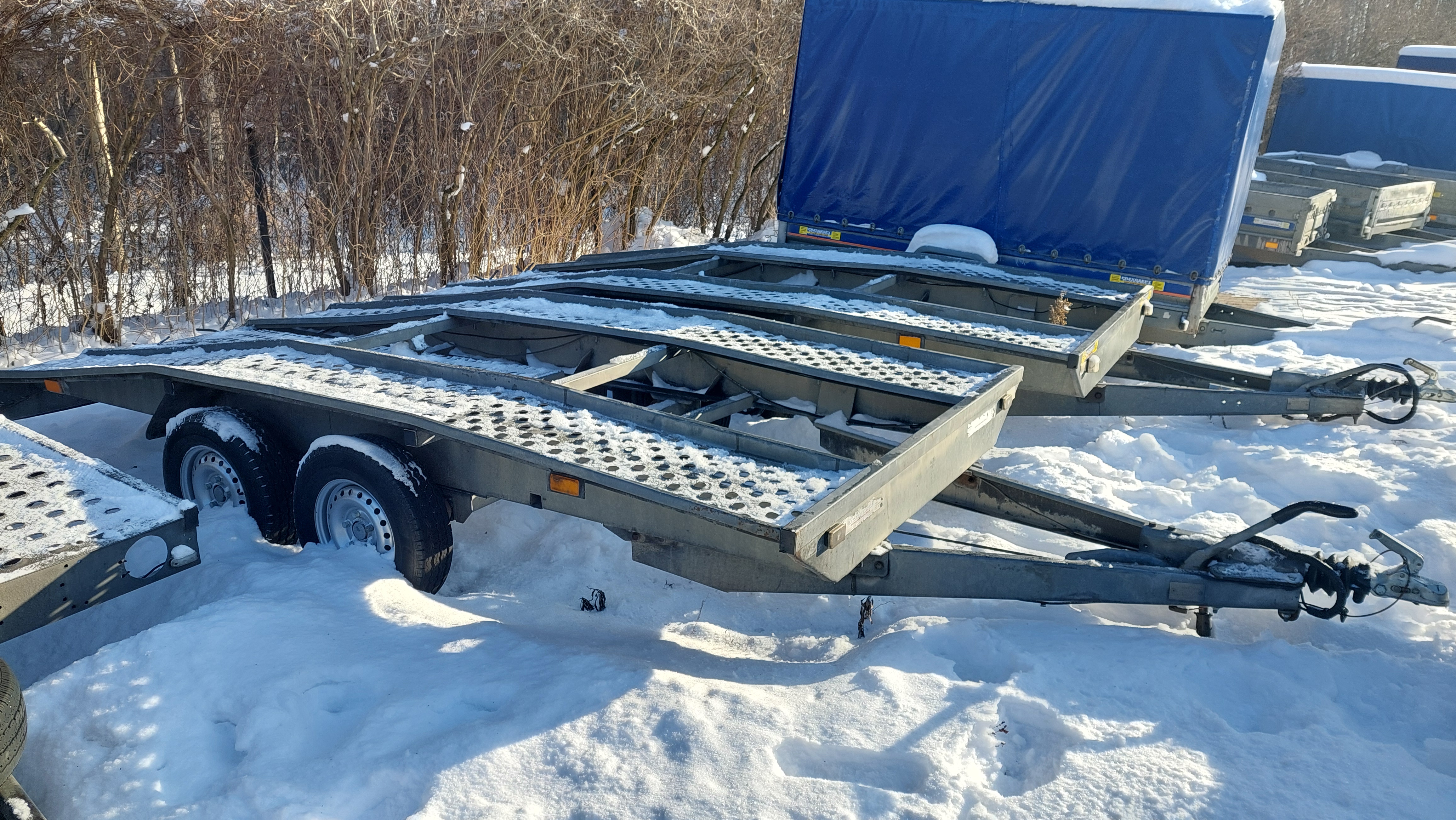 Przyczepy u�ywane z wypozyczalni na sprzeda�